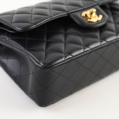 Chanel Small Classic Flap Black Lambskin - photo 12