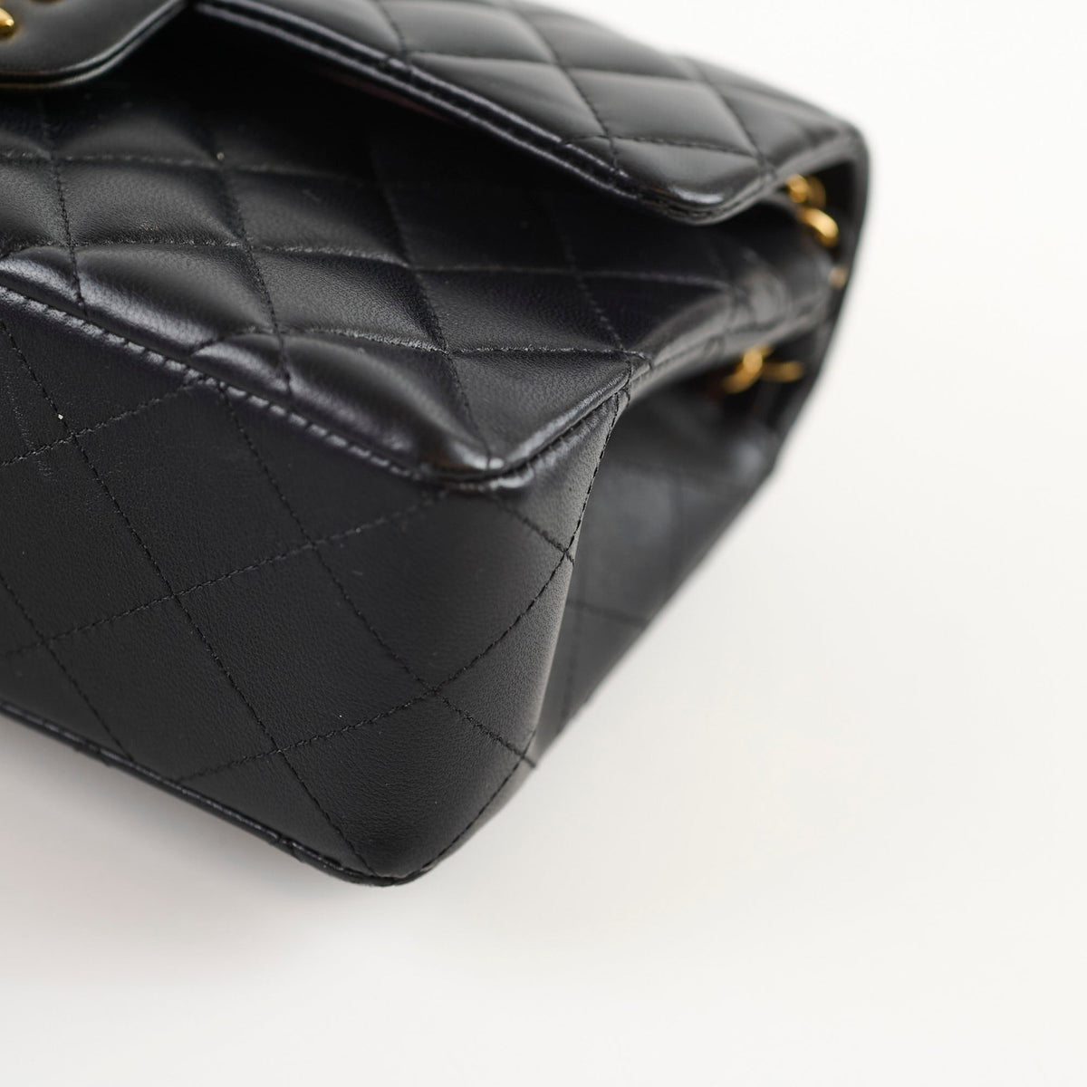 Chanel Small Classic Flap Black Lambskin - photo 14
