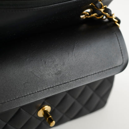 Chanel Small Classic Flap Black Lambskin - photo 6