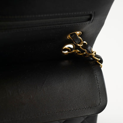 Chanel Small Classic Flap Black Lambskin - photo 7
