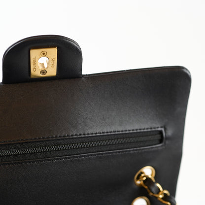 Chanel Small Classic Flap Black Lambskin - photo 8