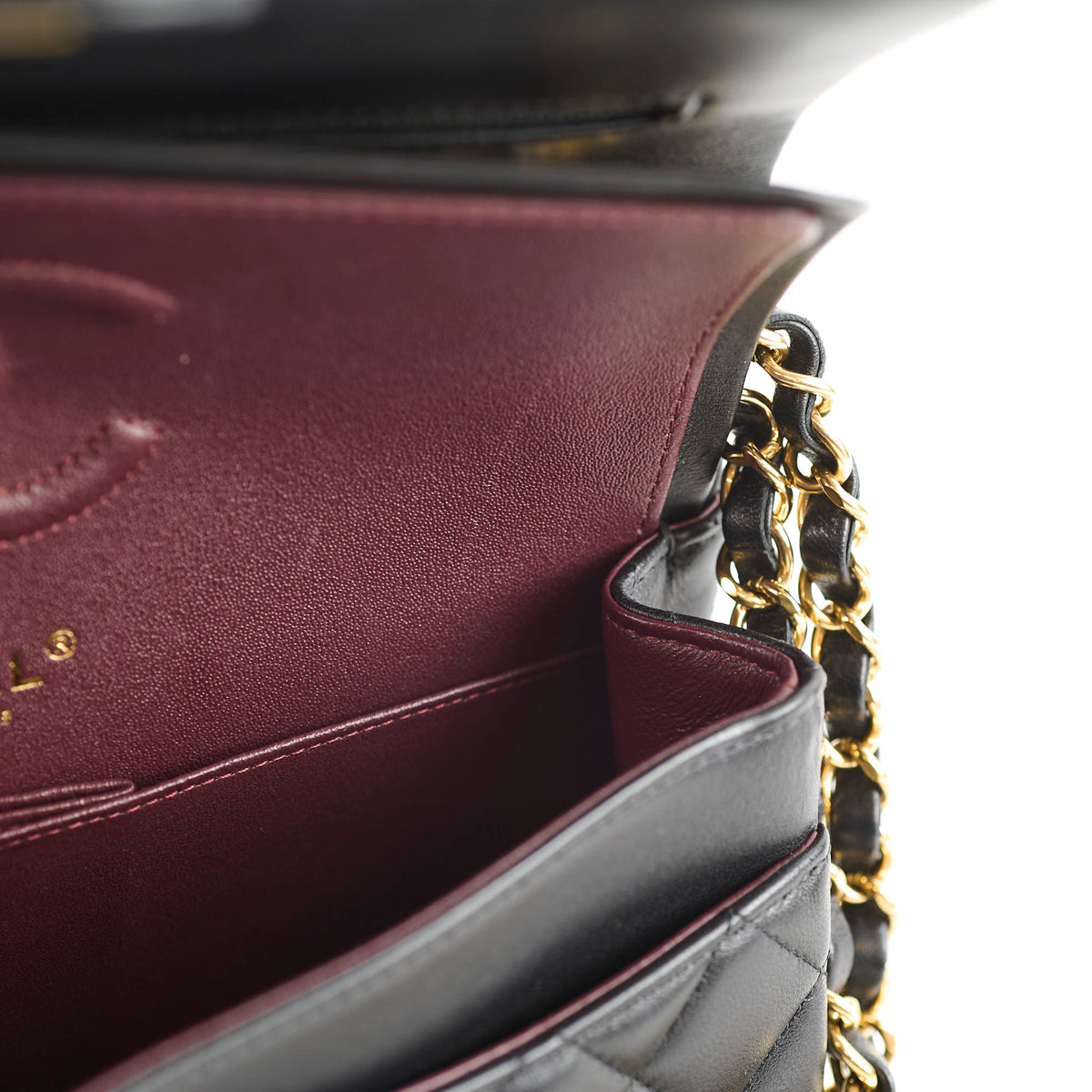 Chanel Small Classic Flap Black Lambskin - photo 11