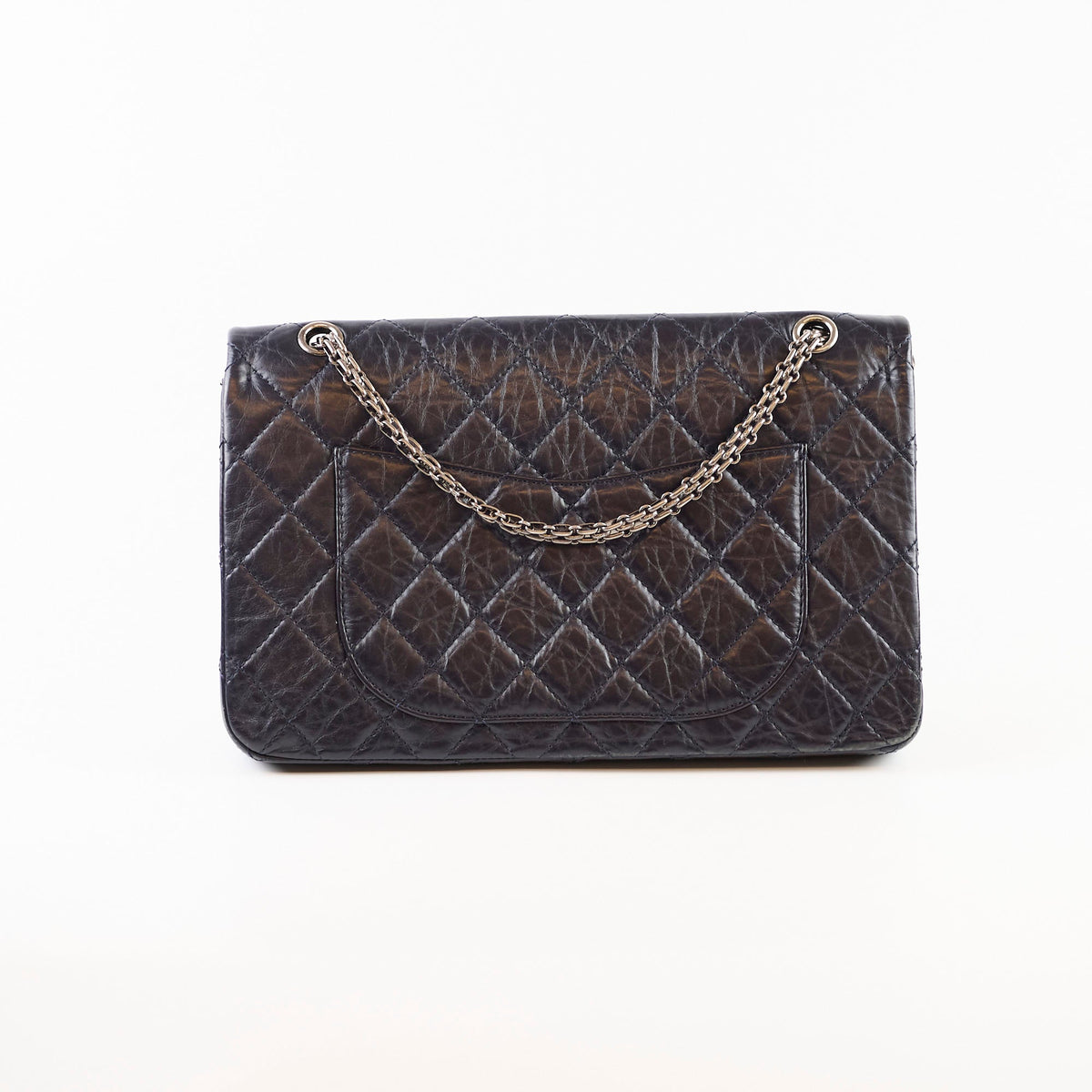 Chanel Large Reissue 227 Aged Calfskin Navy - photo 2