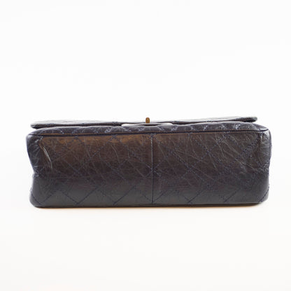 Chanel Large Reissue 227 Aged Calfskin Navy - photo 4