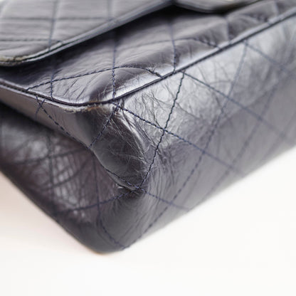 Chanel Large Reissue 227 Aged Calfskin Navy - photo 14