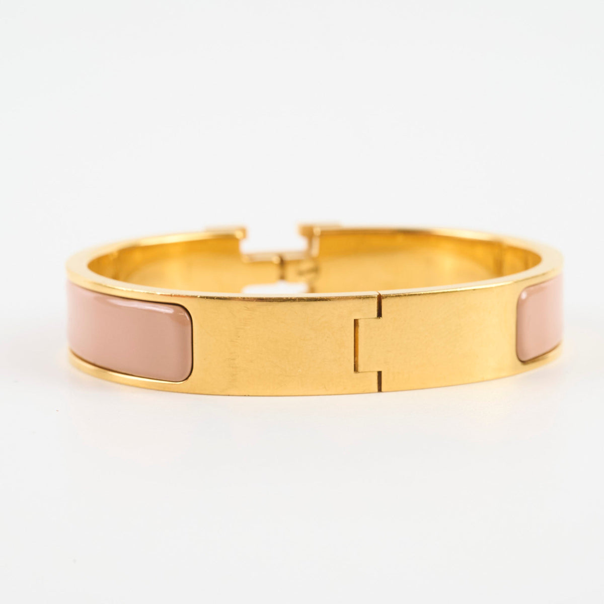 Hermes Clic H Bracelet Beige Enamel PM - photo 3