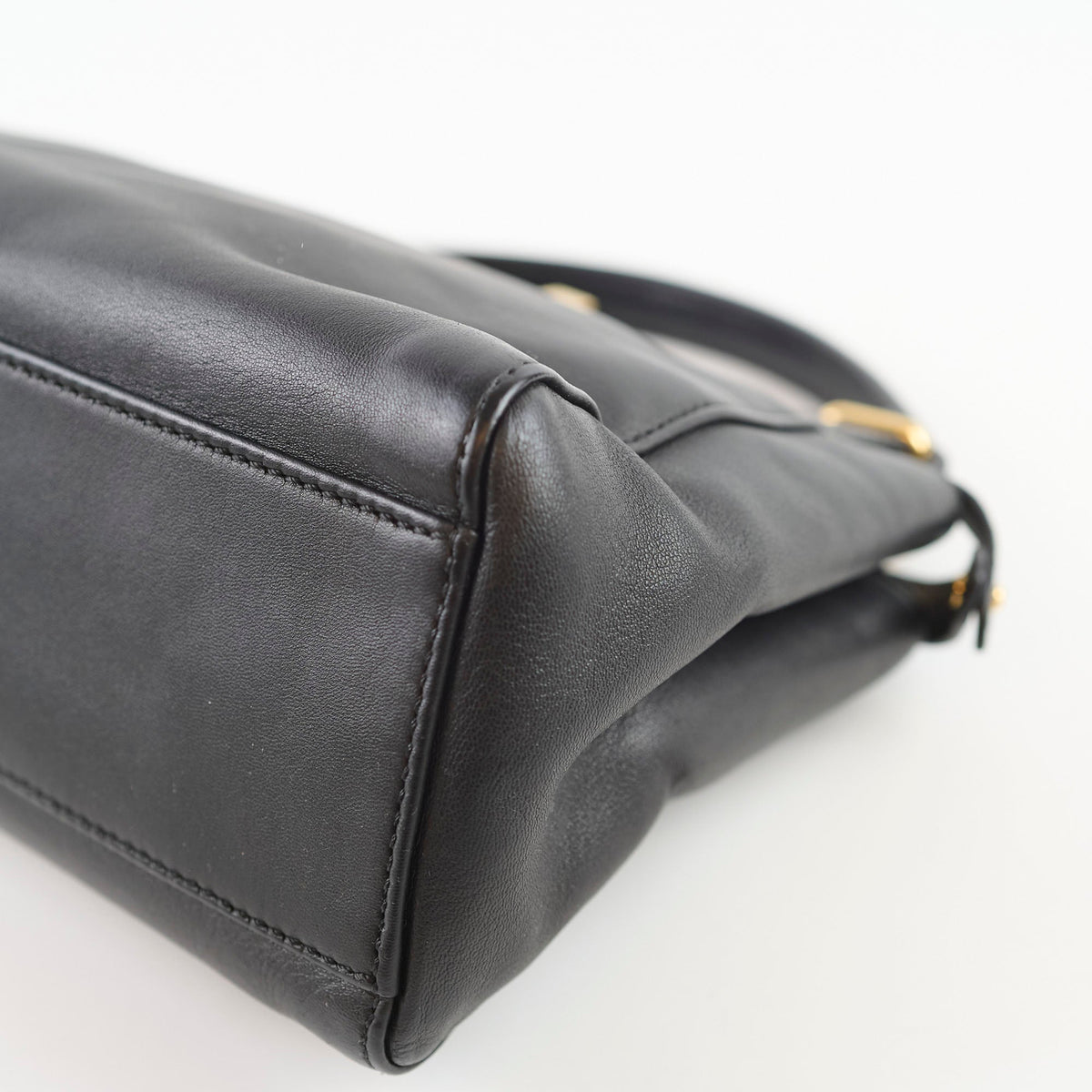 Fendi Mini Peekaboo Nappa Black - photo 8