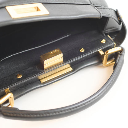 Fendi Mini Peekaboo Nappa Black - photo 5