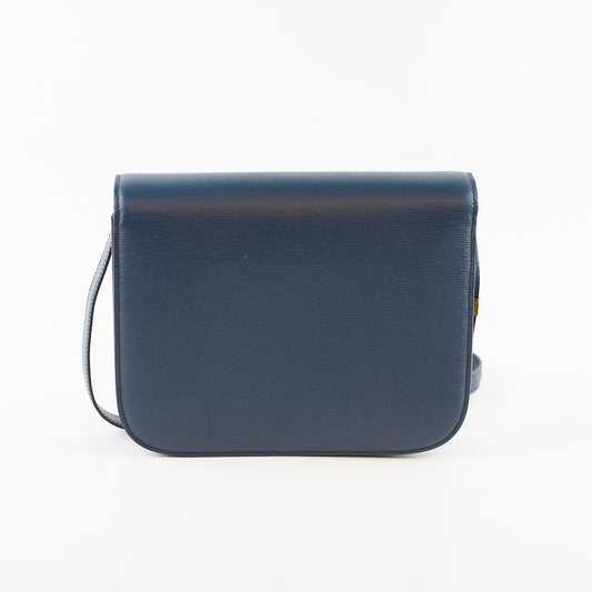 Celine Medium Box Bag Navy - photo 2