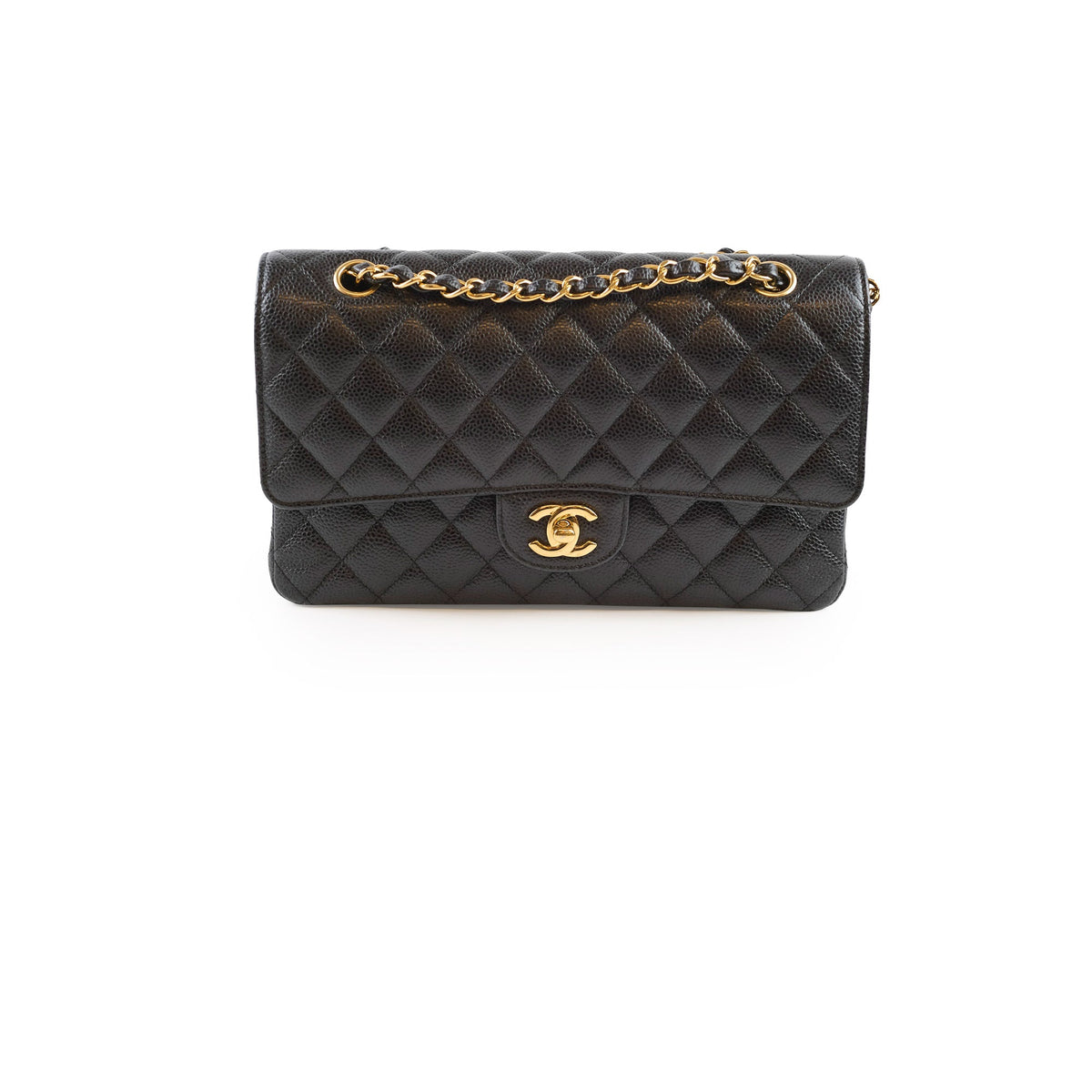 Chanel Caviar Medium/Large Classic Double Flap Black - photo 1