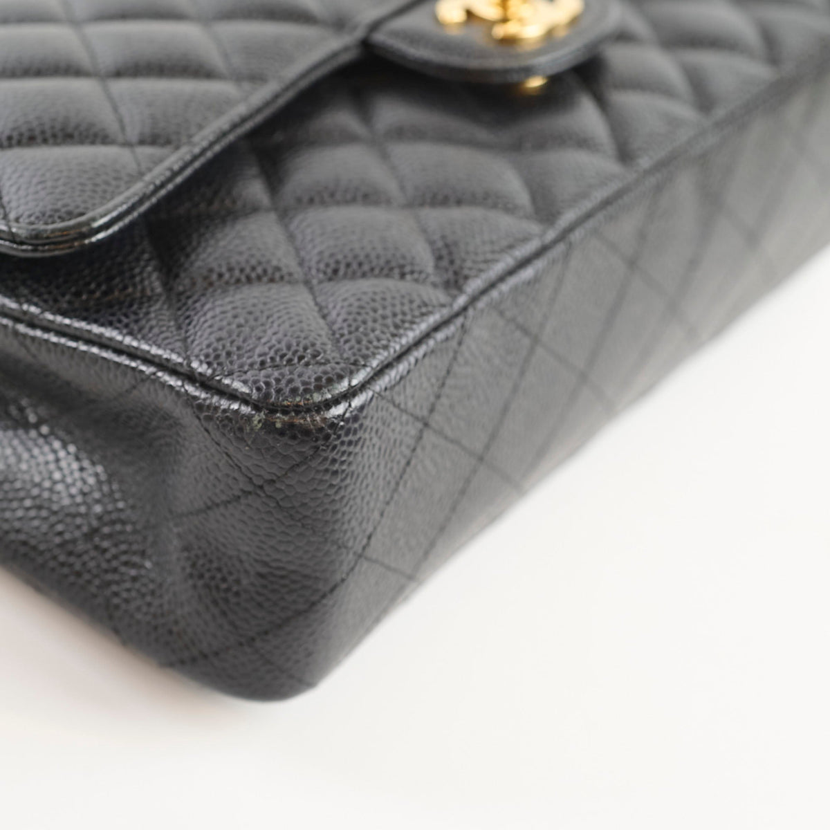 Chanel Caviar Medium/Large Classic Double Flap Black - photo 14