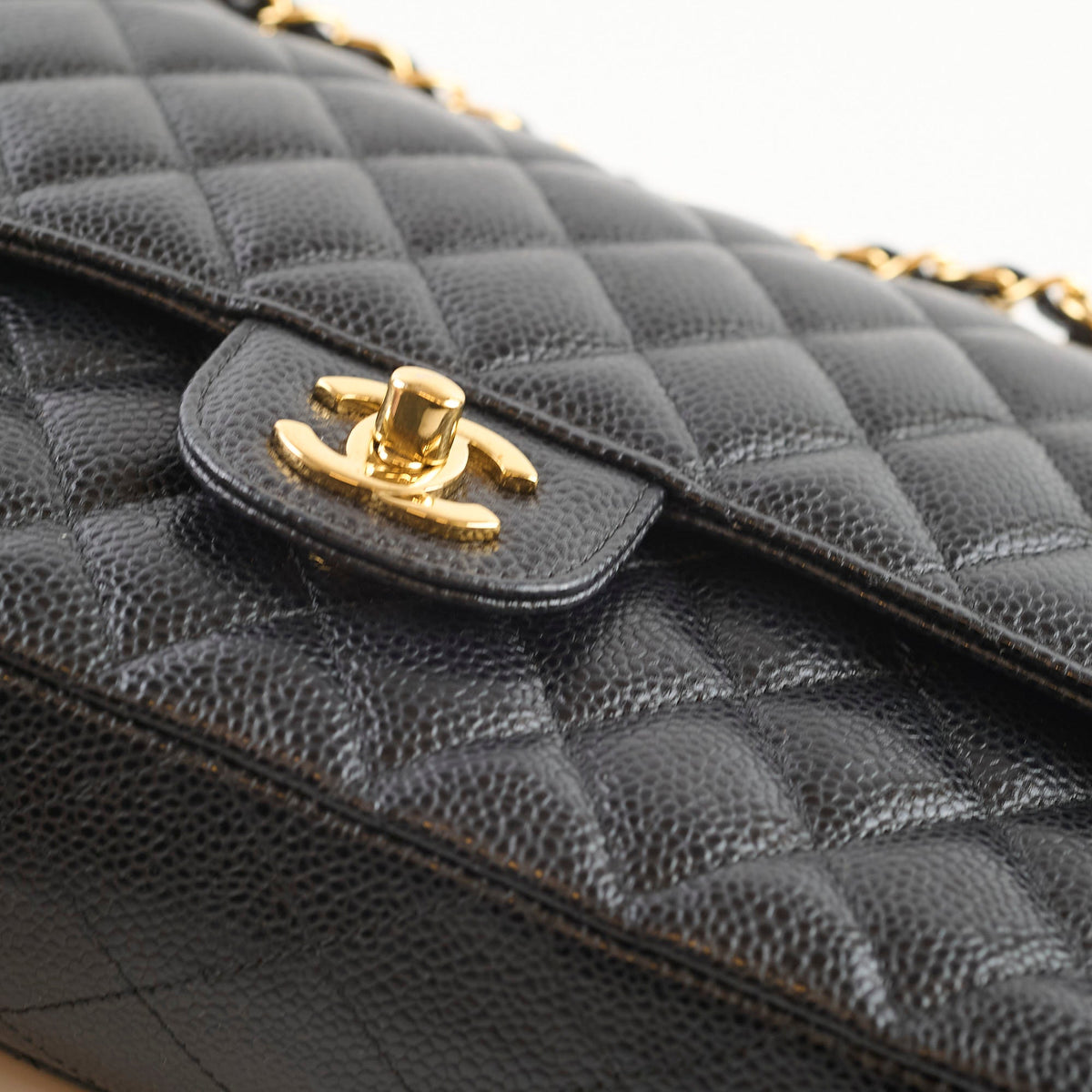 Chanel Caviar Medium/Large Classic Double Flap Black - photo 19