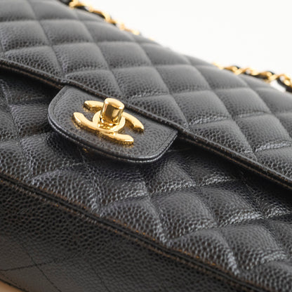 Chanel Caviar Medium/Large Classic Double Flap Black - photo 19