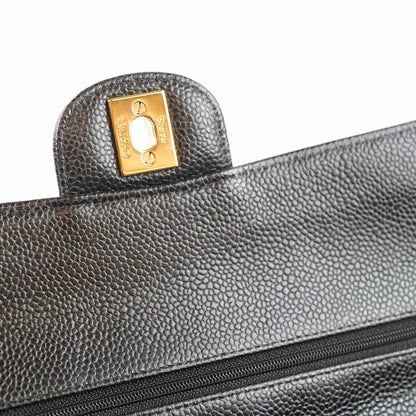 Chanel Caviar Medium/Large Classic Double Flap Black - photo 6
