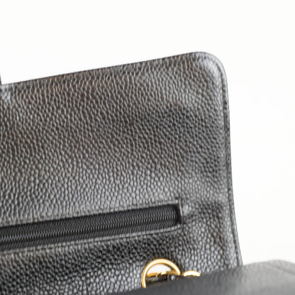 Chanel Caviar Medium/Large Classic Double Flap Black - photo 7