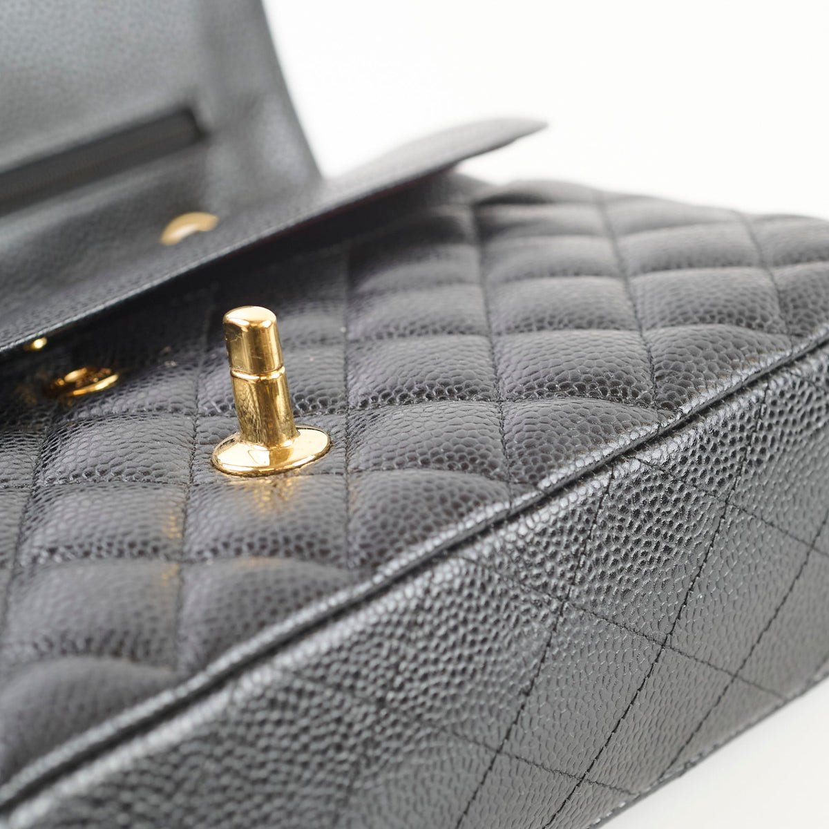 Chanel Caviar Medium/Large Classic Double Flap Black - photo 9