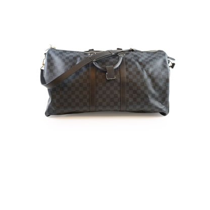 Louis Vuitton Keepall 55 Damier Graphite Navy - photo 1
