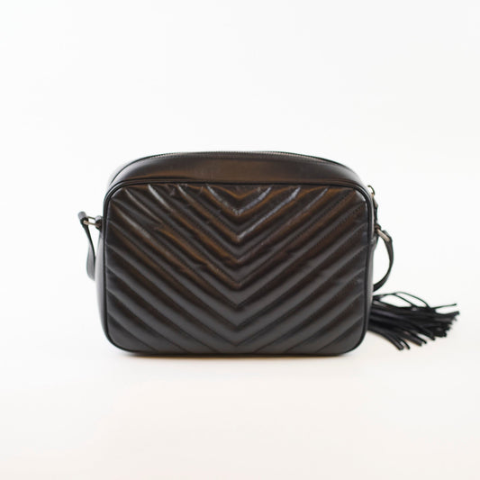 Saint Laurent Lou Camera Bag Black SHW - photo 2