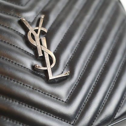 Saint Laurent Lou Camera Bag Black SHW - photo 12