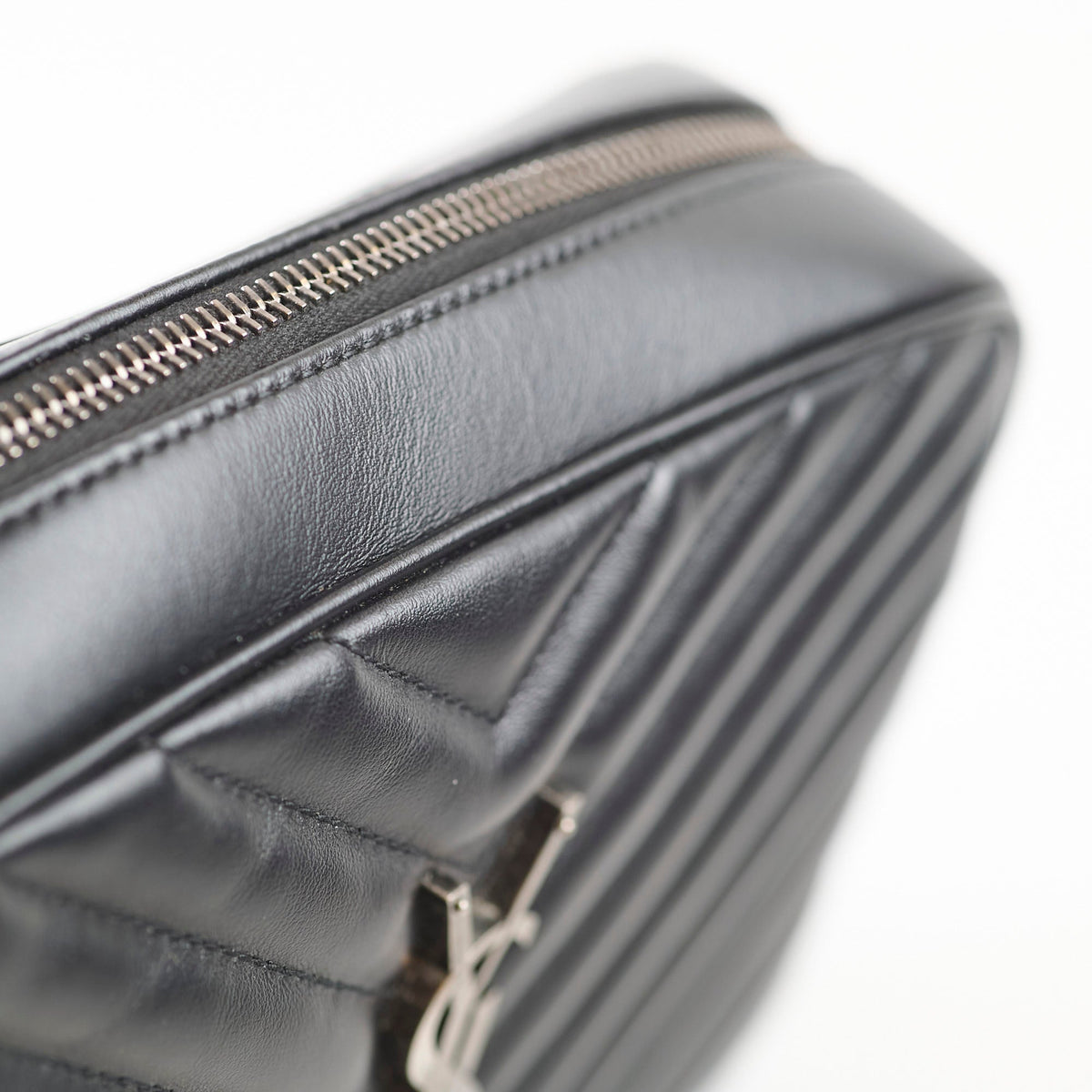 Saint Laurent Lou Camera Bag Black SHW - photo 5