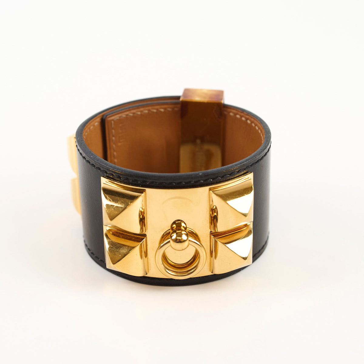Hermes Collier de Chien Black Bracelet - photo 3