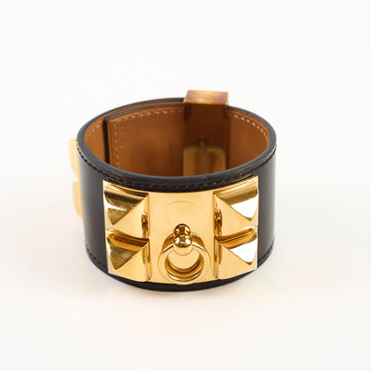 Hermes Collier de Chien Black Bracelet - photo 3