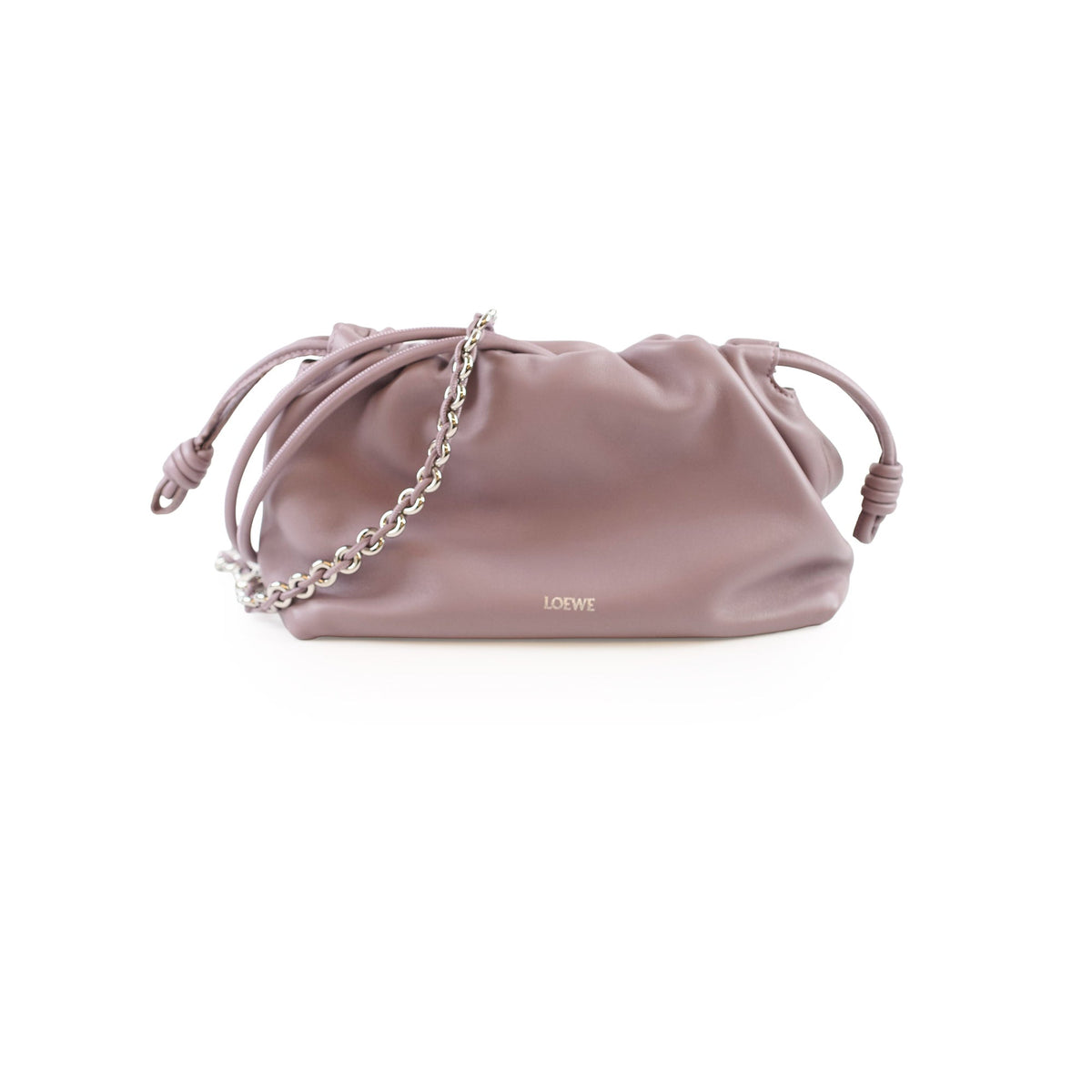 Loewe Medium Flamenco Drawstring Shoulder Purple (2026) - photo 1