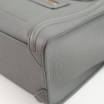 Celine Luggage Nano Grey - photo 12