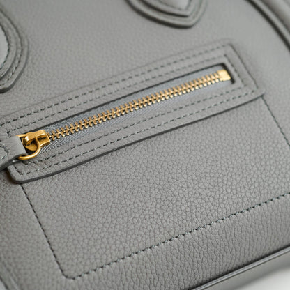 Celine Luggage Nano Grey - photo 5