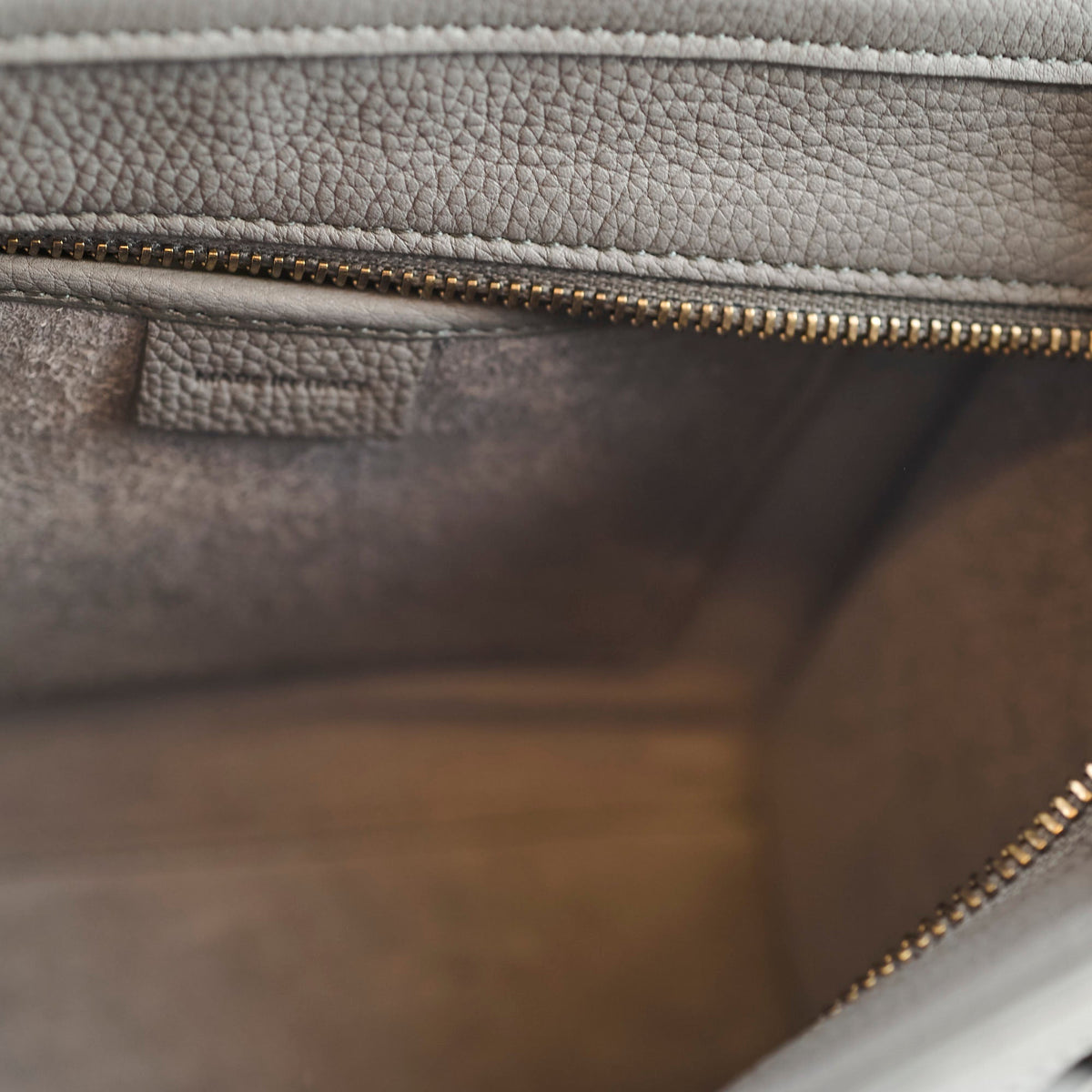 Celine Luggage Nano Grey - photo 7
