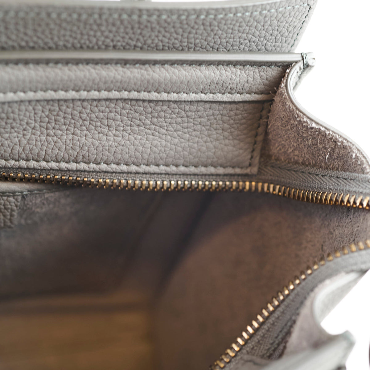 Celine Luggage Nano Grey - photo 8