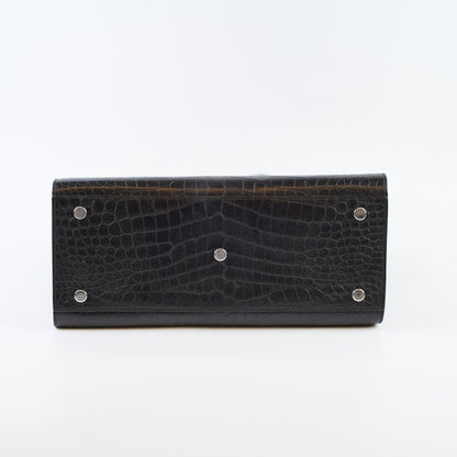 Saint Laurent Sac De Jour Medium Black Croc Emboss - photo 5
