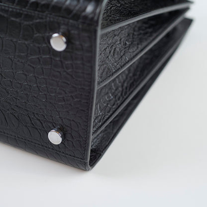 Saint Laurent Sac De Jour Medium Black Croc Emboss - photo 12