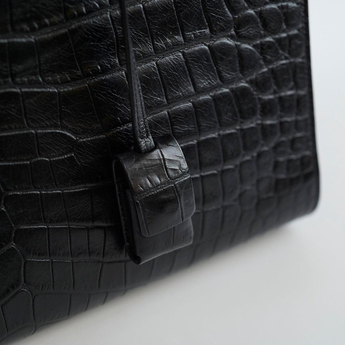 Saint Laurent Sac De Jour Medium Black Croc Emboss - photo 6