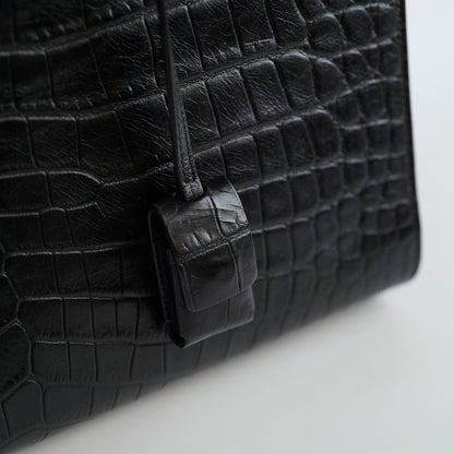 Saint Laurent Sac De Jour Medium Black Croc Emboss - photo 6