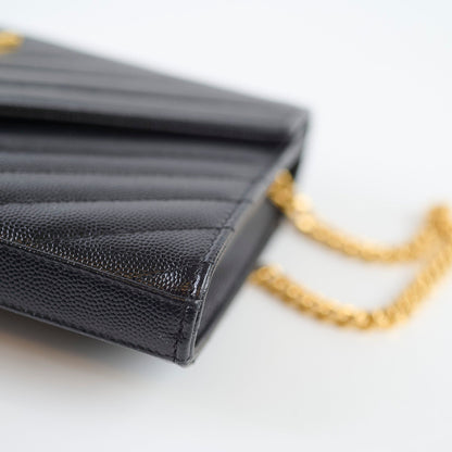 Louis Vuitton Envelope Wallet on Chain Black - photo 10
