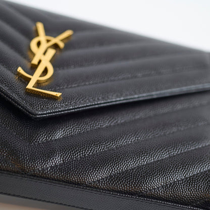 Louis Vuitton Envelope Wallet on Chain Black - photo 11