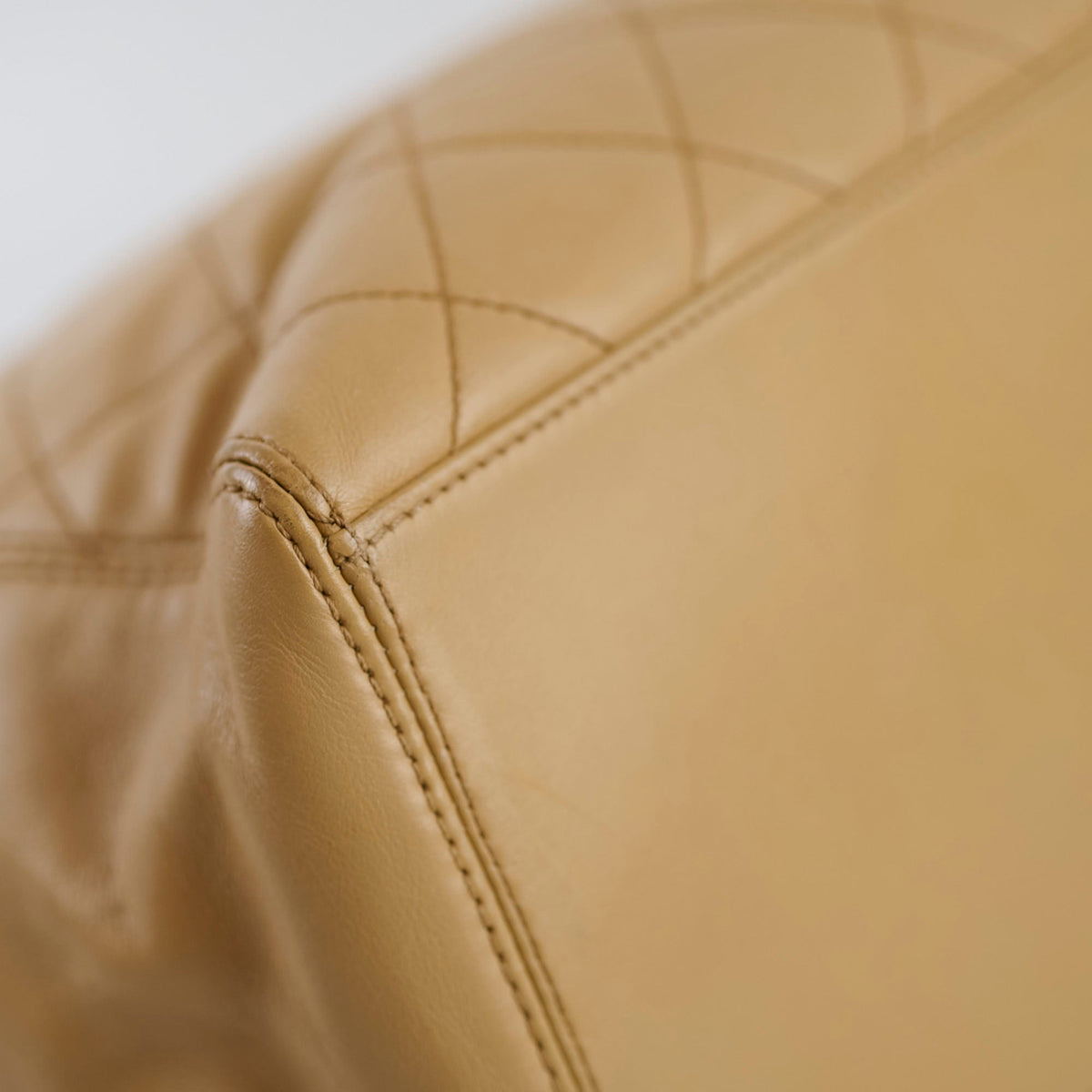 Chanel Beige Quilted Tote Bag - photo 10