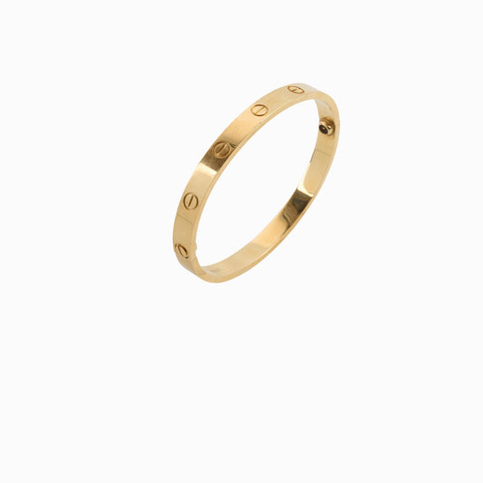 Cartier Love Bracelet Classic Yellow Gold Size 17 - photo 1