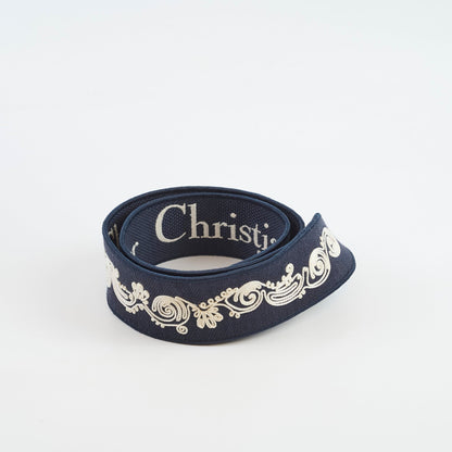 Christian Dior Lady Dior DLite Medium Navy Embroidery - photo 11