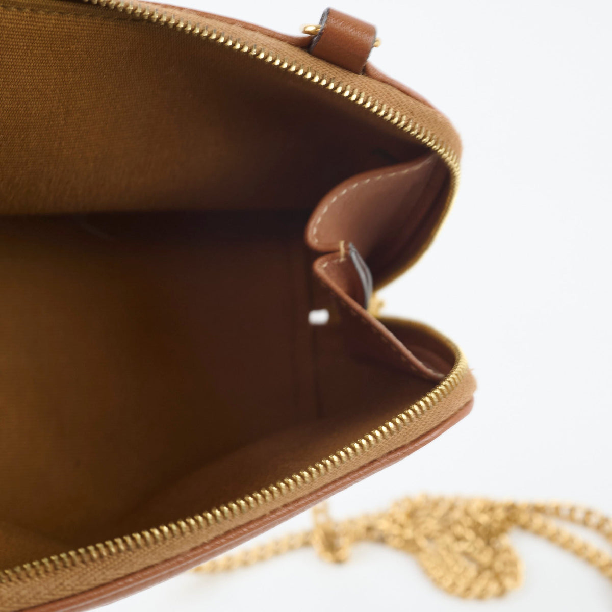 Celine Clutch on Chain Triomphe Canvas - photo 8