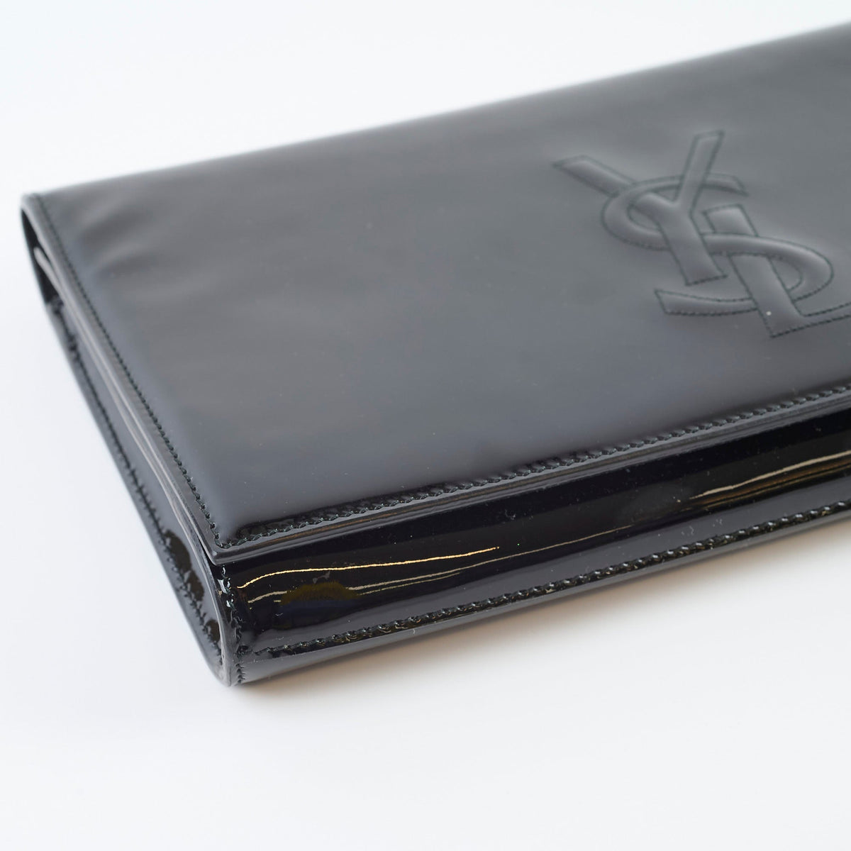 Saint Laurent Patent Clutch black - photo 9