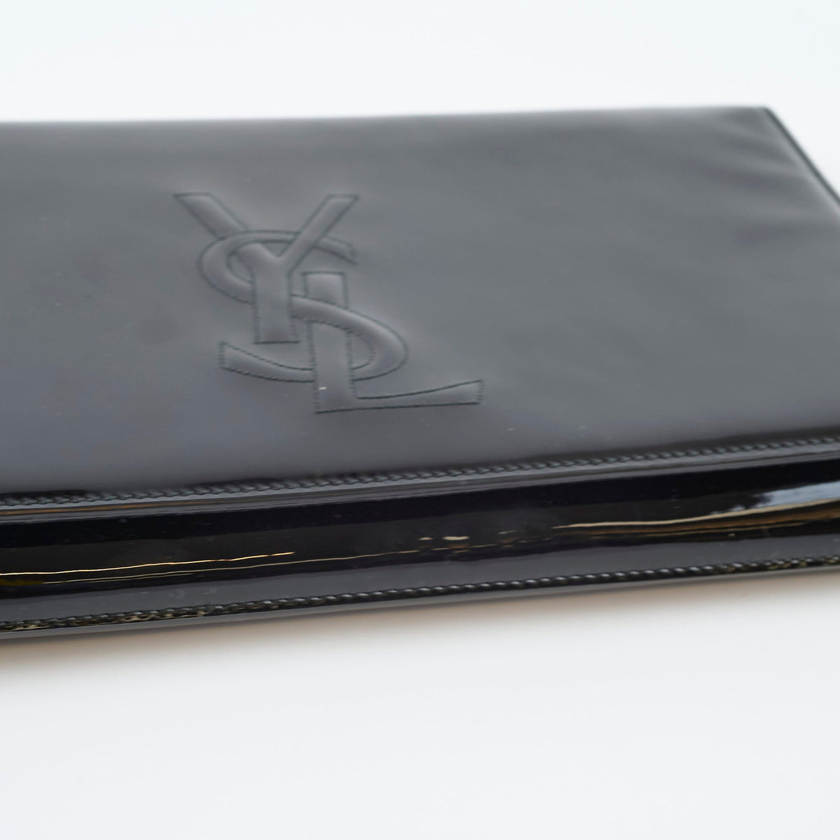Saint Laurent Patent Clutch black - photo 10