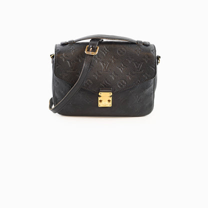 Louis Vuitton Pochette Metis Black Empreinte - photo 1
