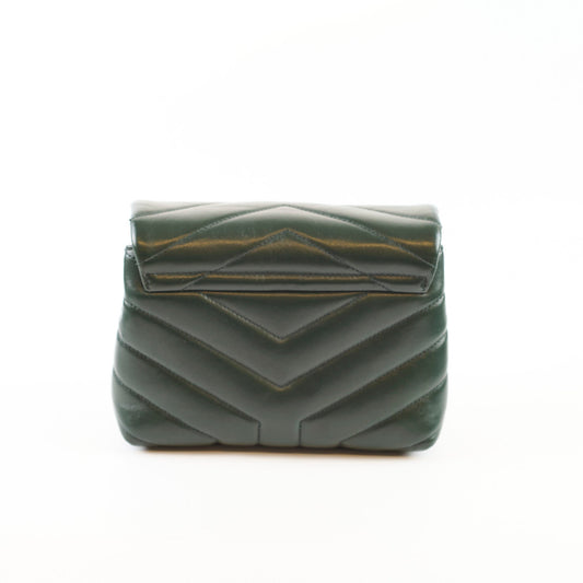YSL Saint Laurent Toy Loulou Vert Fonce - photo 2