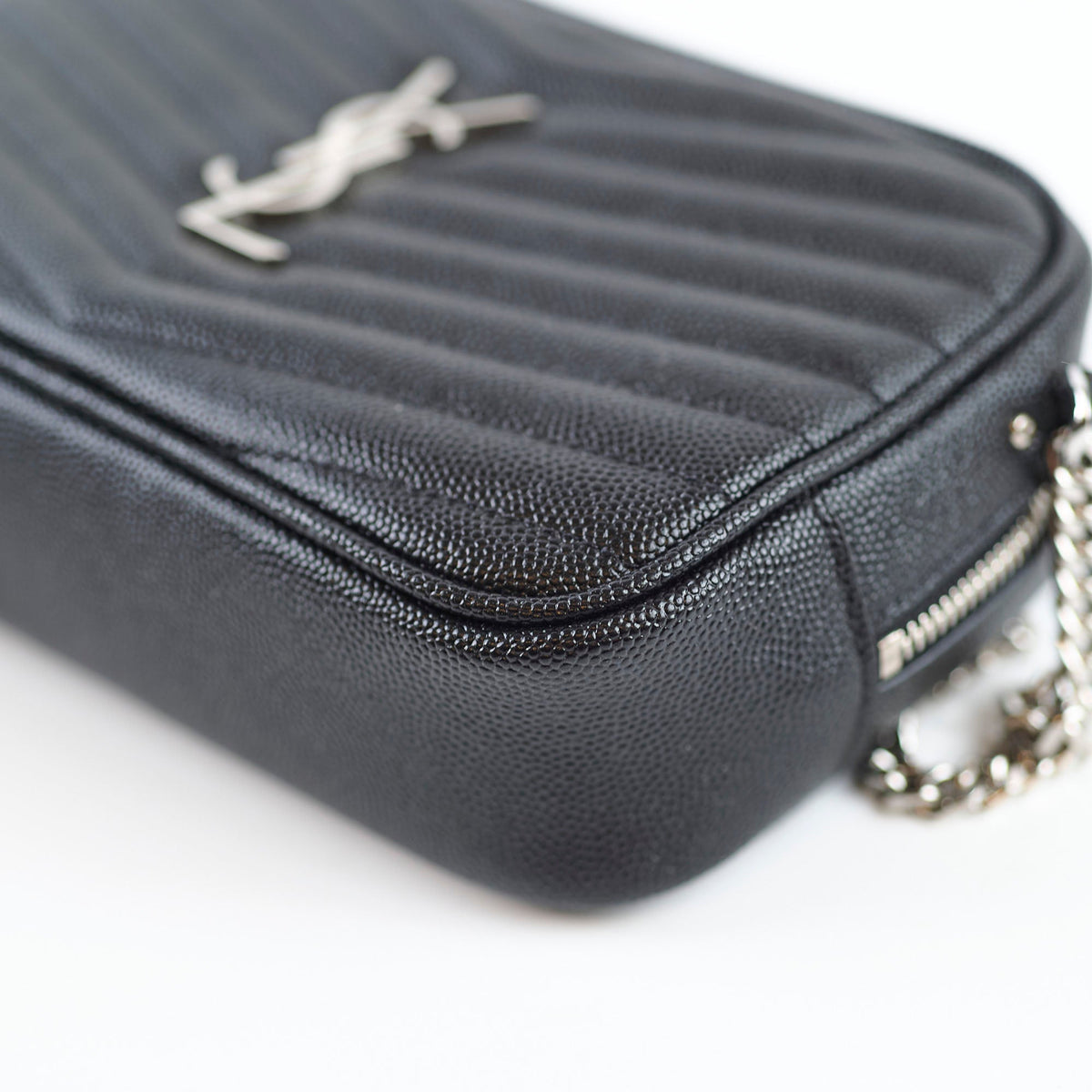 Saint Laurent Mini Lou Camera Bag Black - photo 4