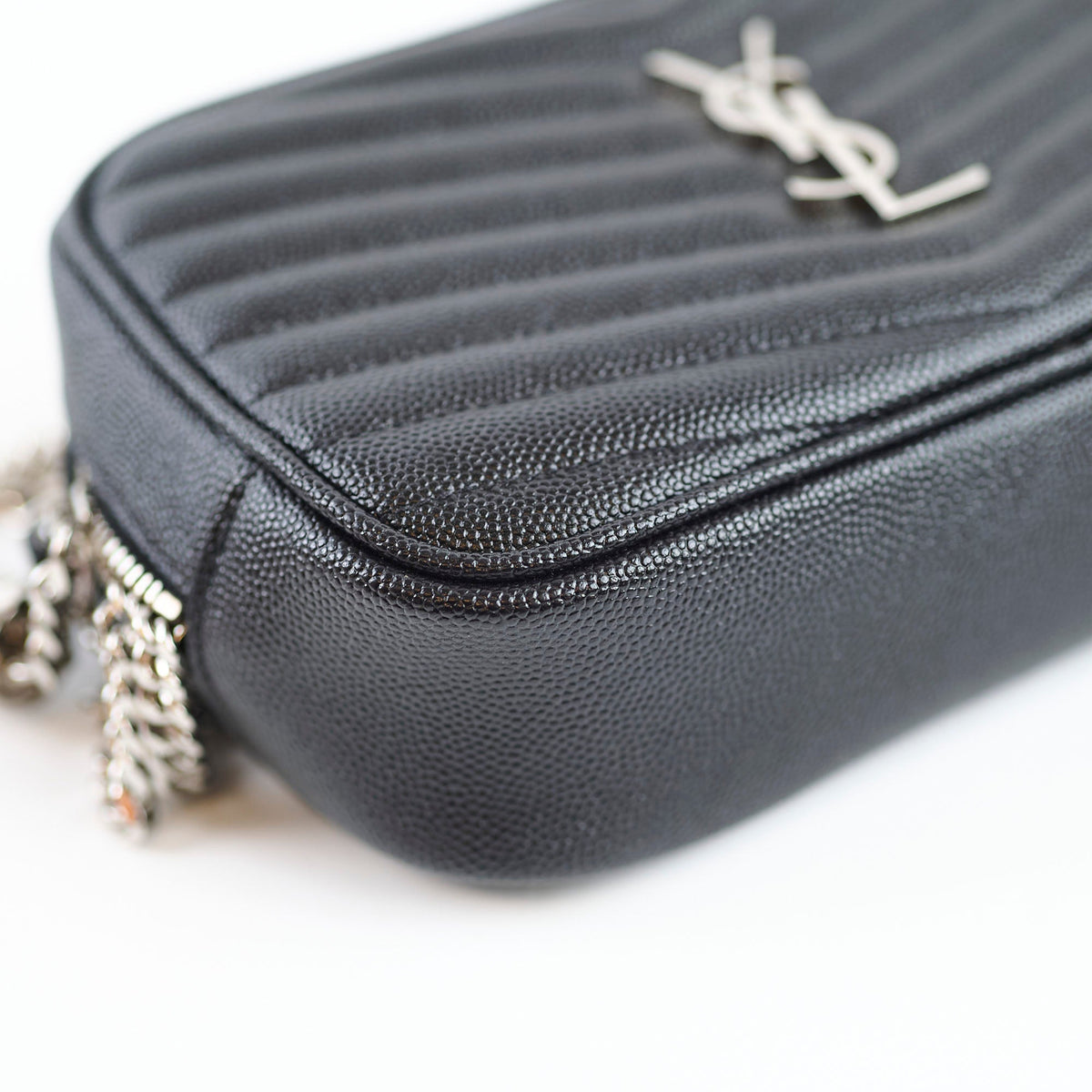 Saint Laurent Mini Lou Camera Bag Black - photo 5