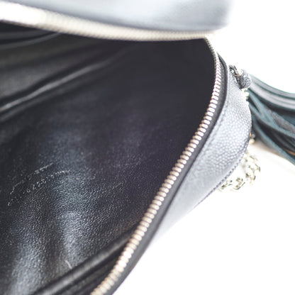Saint Laurent Mini Lou Camera Bag Black - photo 8