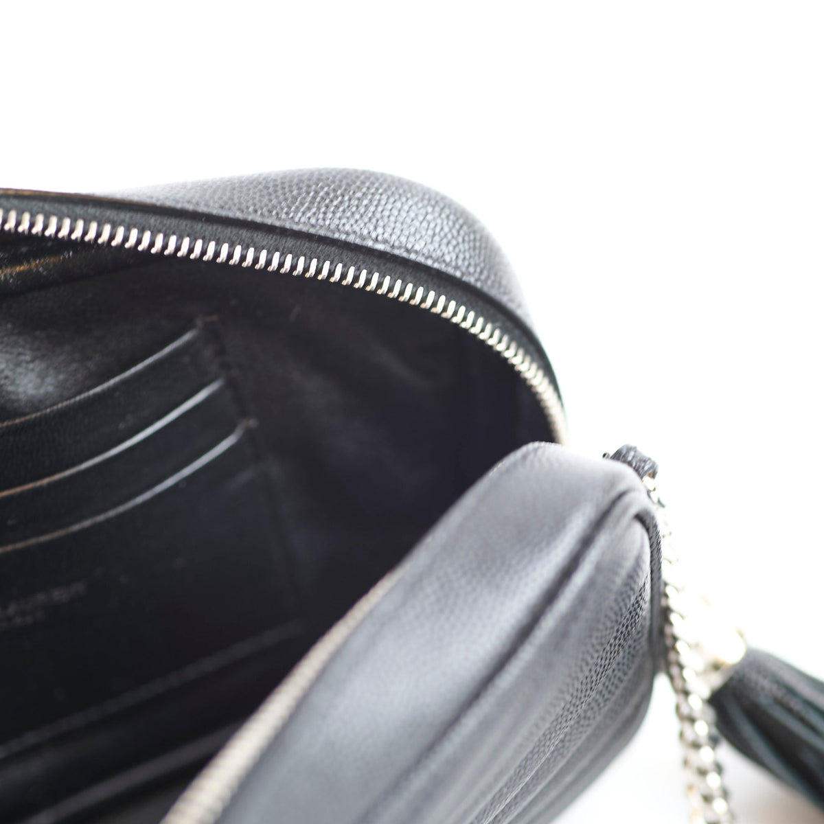 Saint Laurent Mini Lou Camera Bag Black - photo 9