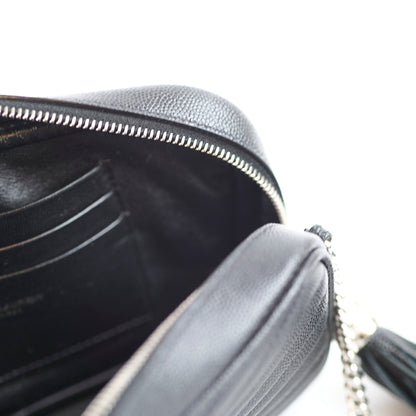 Saint Laurent Mini Lou Camera Bag Black - photo 9